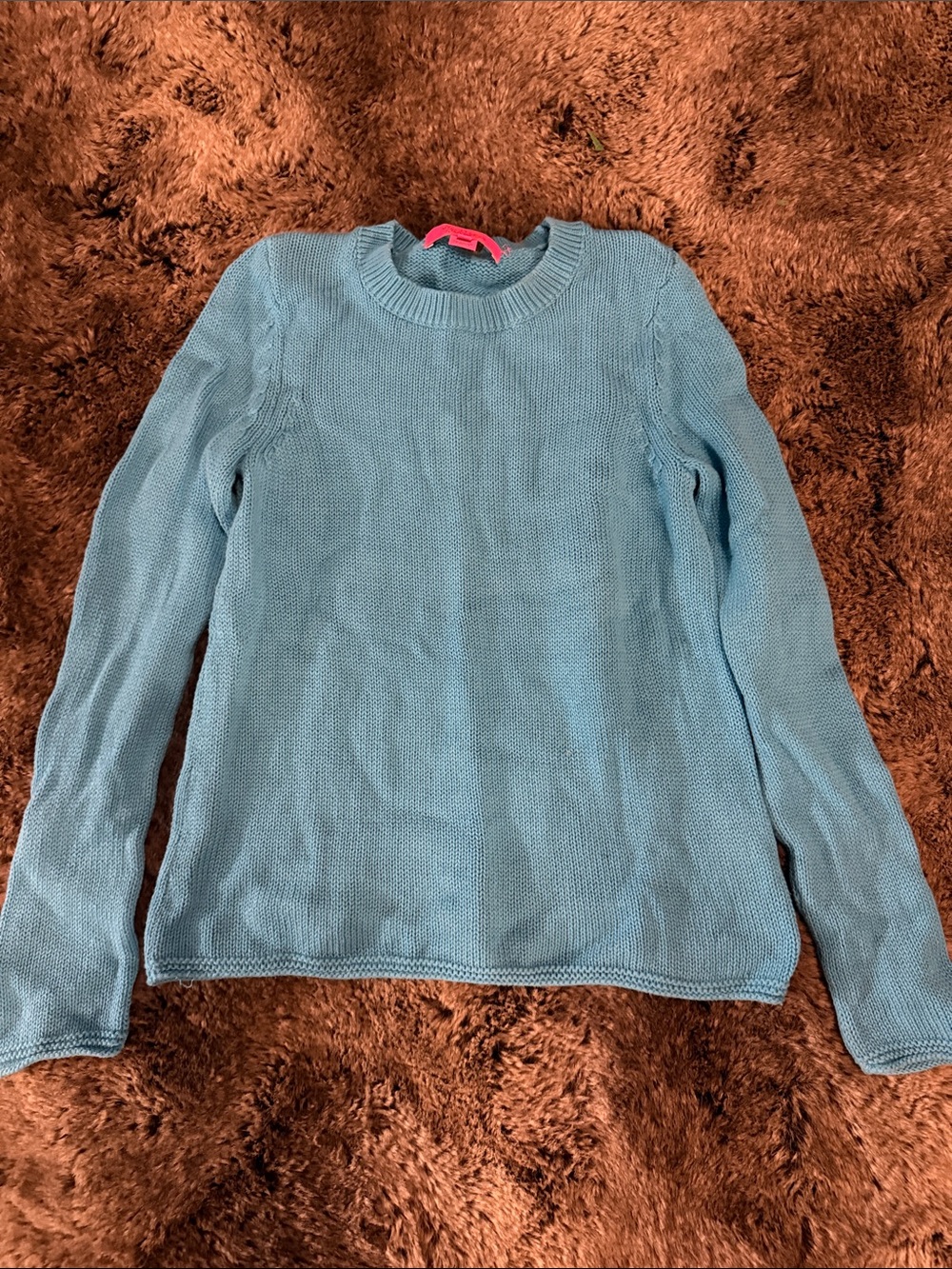 Lilly Pulitzer Seafoam Blue Crewneck Sweater